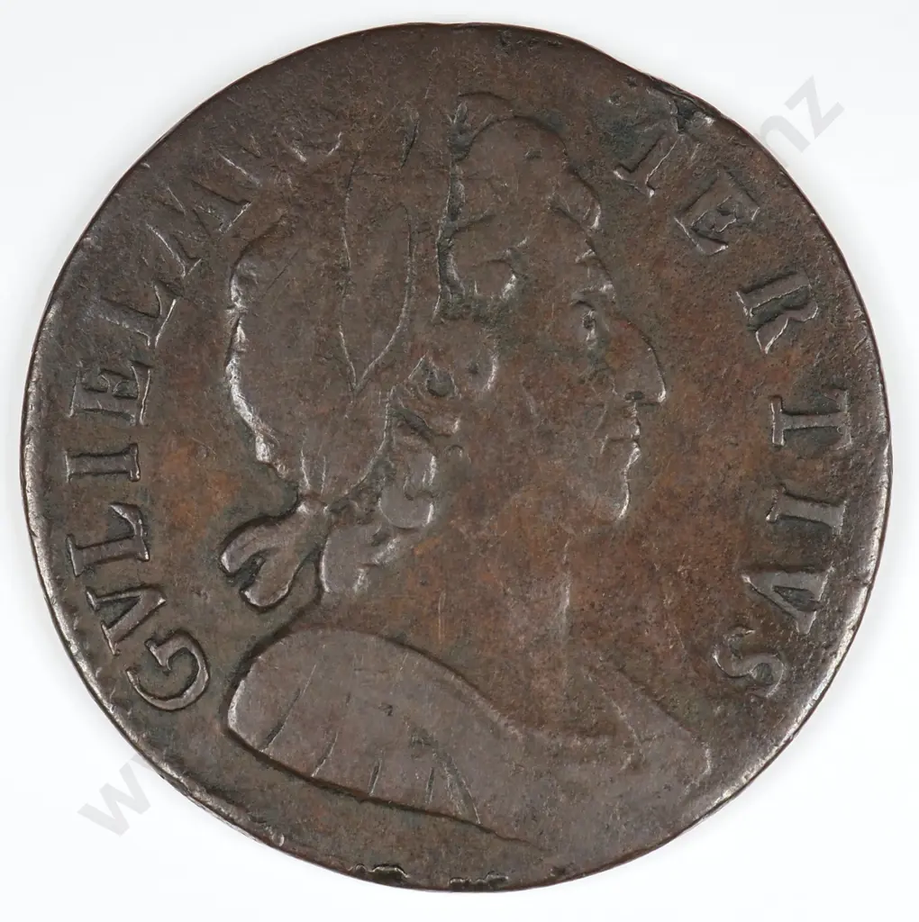 Halfpenny: 1699 - Fine Image 1++