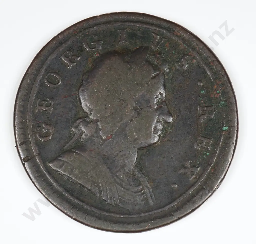 Halfpenny: 1724 - Fine Image 1++