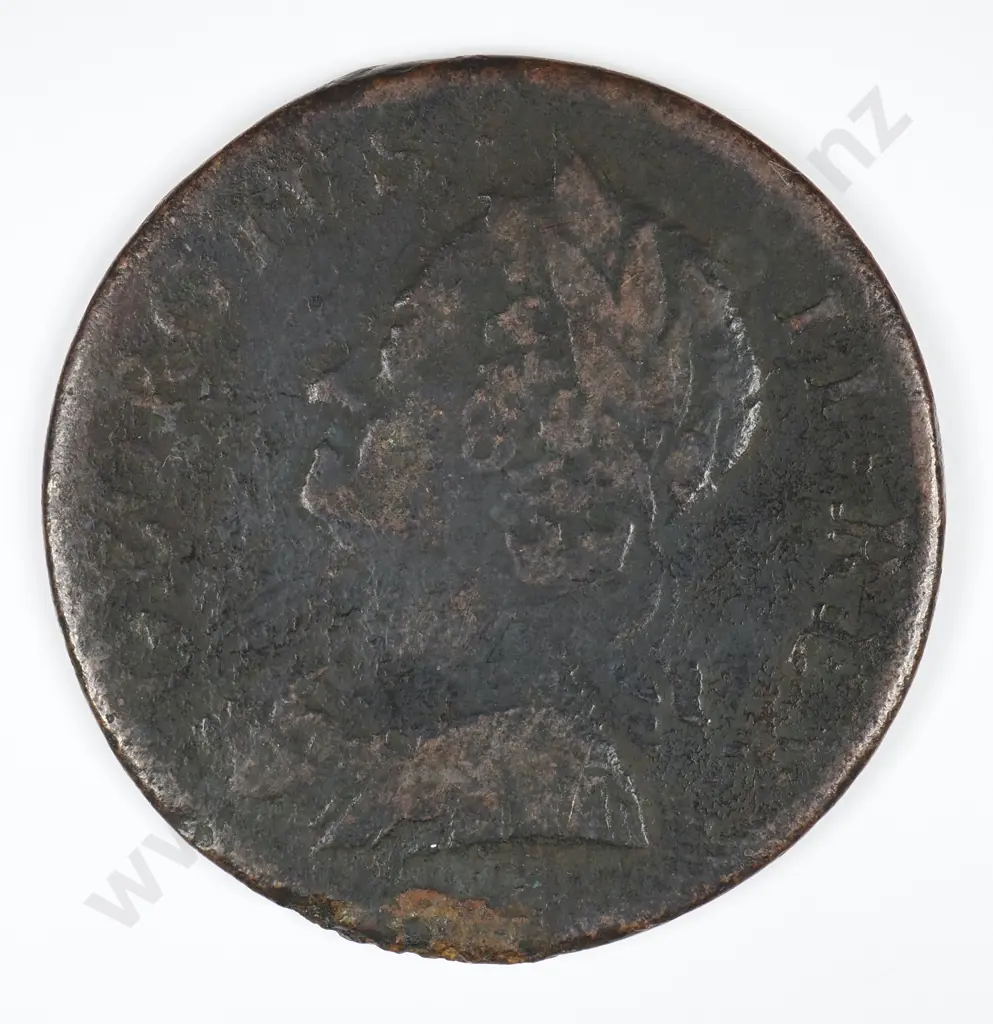 Halfpenny: 1749 - Fine Image 1++