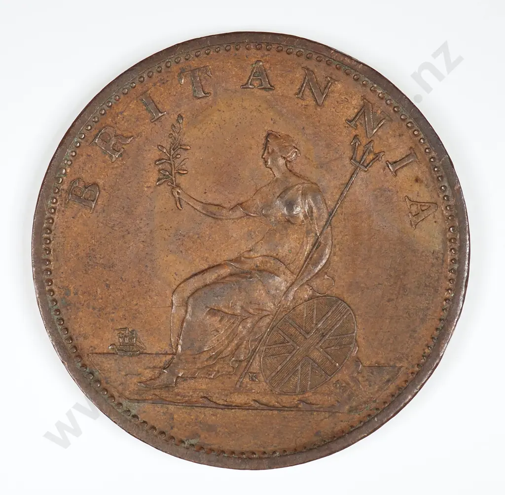 Halfpenny: 1807 - Extremely Fine Image 1++