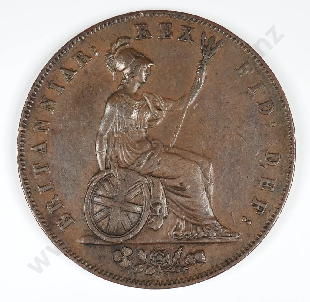 Halfpenny: 1826 - Extremely Fine Image 1++