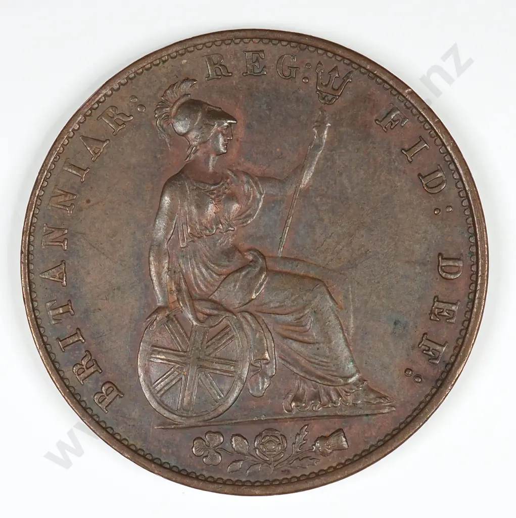 Halfpenny: 1838 - Extremely Fine Image 1++
