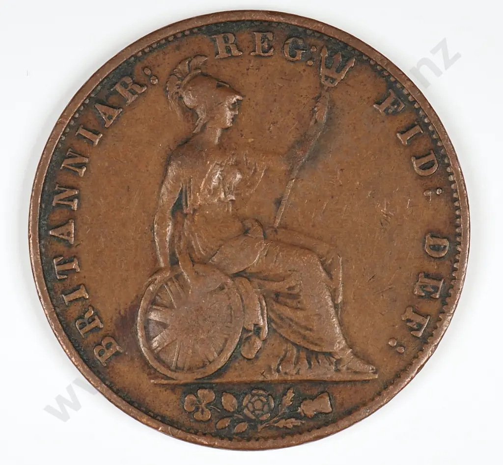 Halfpenny: 1848 - Fine Image 1++