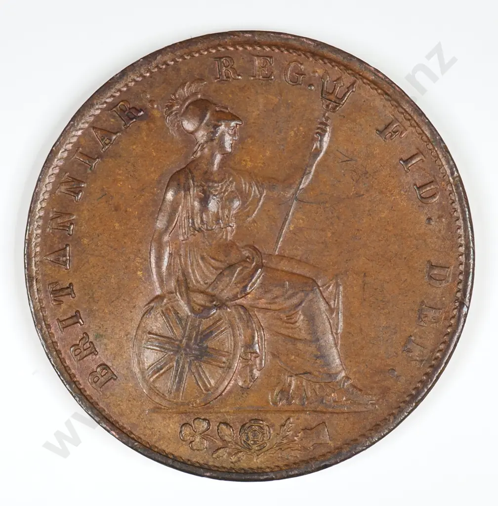 Halfpenny: 1853 - Extremely Fine Image 1++