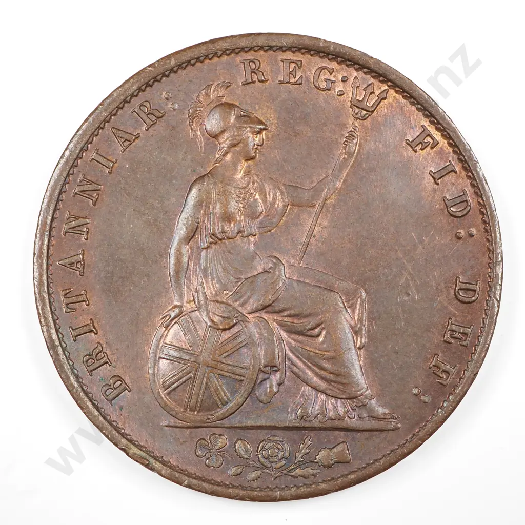 Halfpenny: 1854 - Almost Uncirculated Image 1++