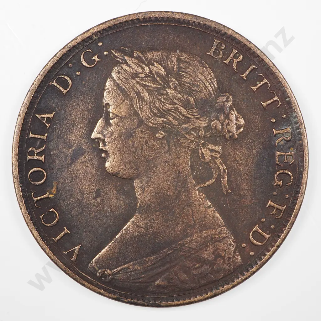 Halfpenny: 1864 - Fine Image 1++
