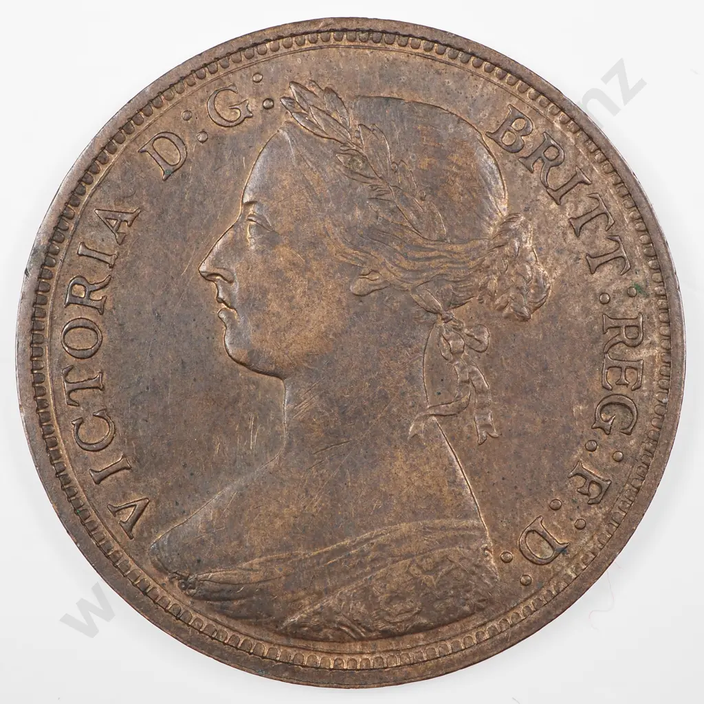Halfpenny: 1882 'H' - Extremely Fine Image 1++