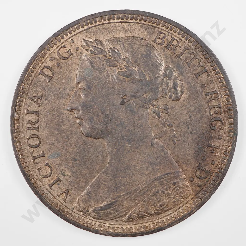 Halfpenny: 1887 - Extremely Fine Image 1++