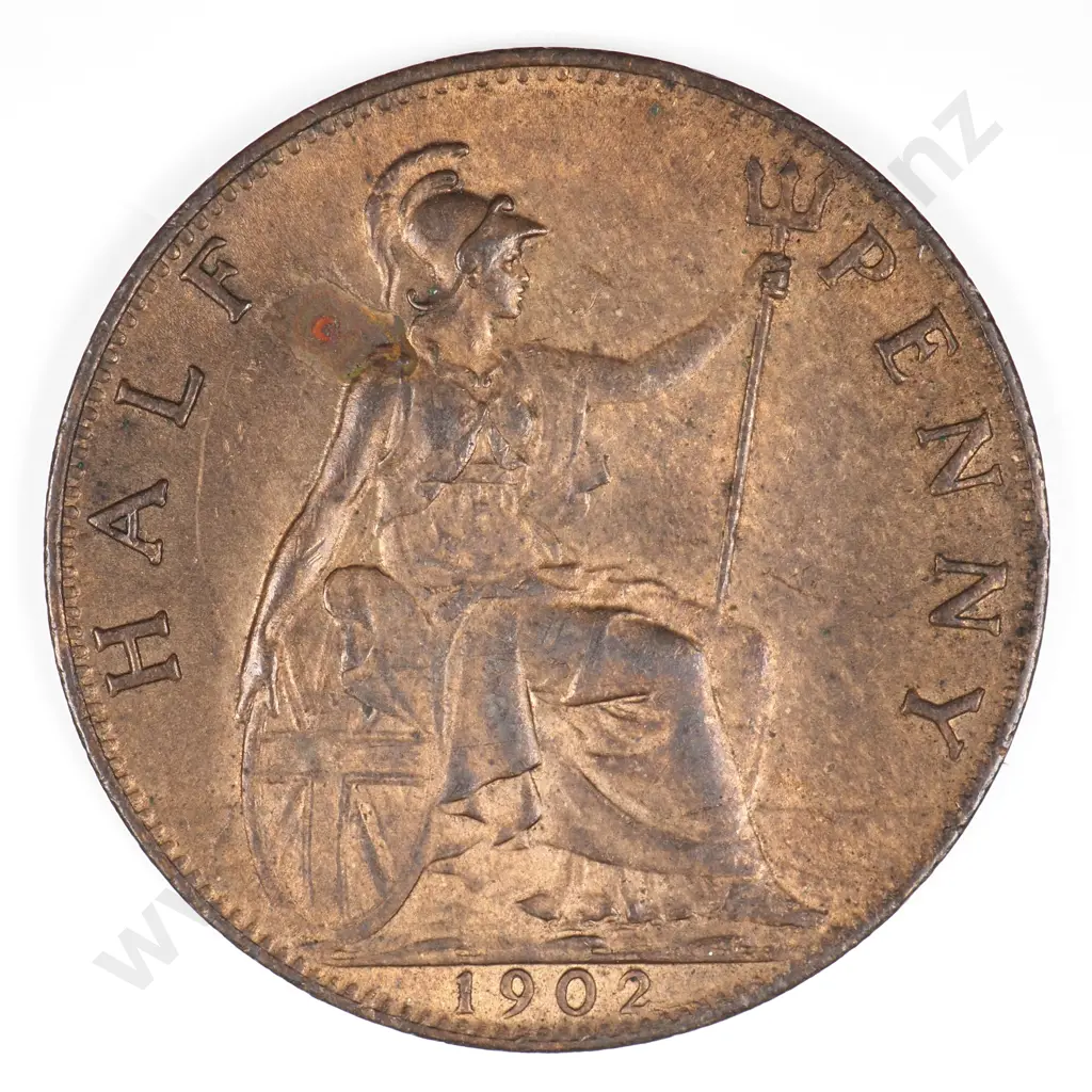 Halfpenny: 1902 - Almost Uncirculated Image 1++