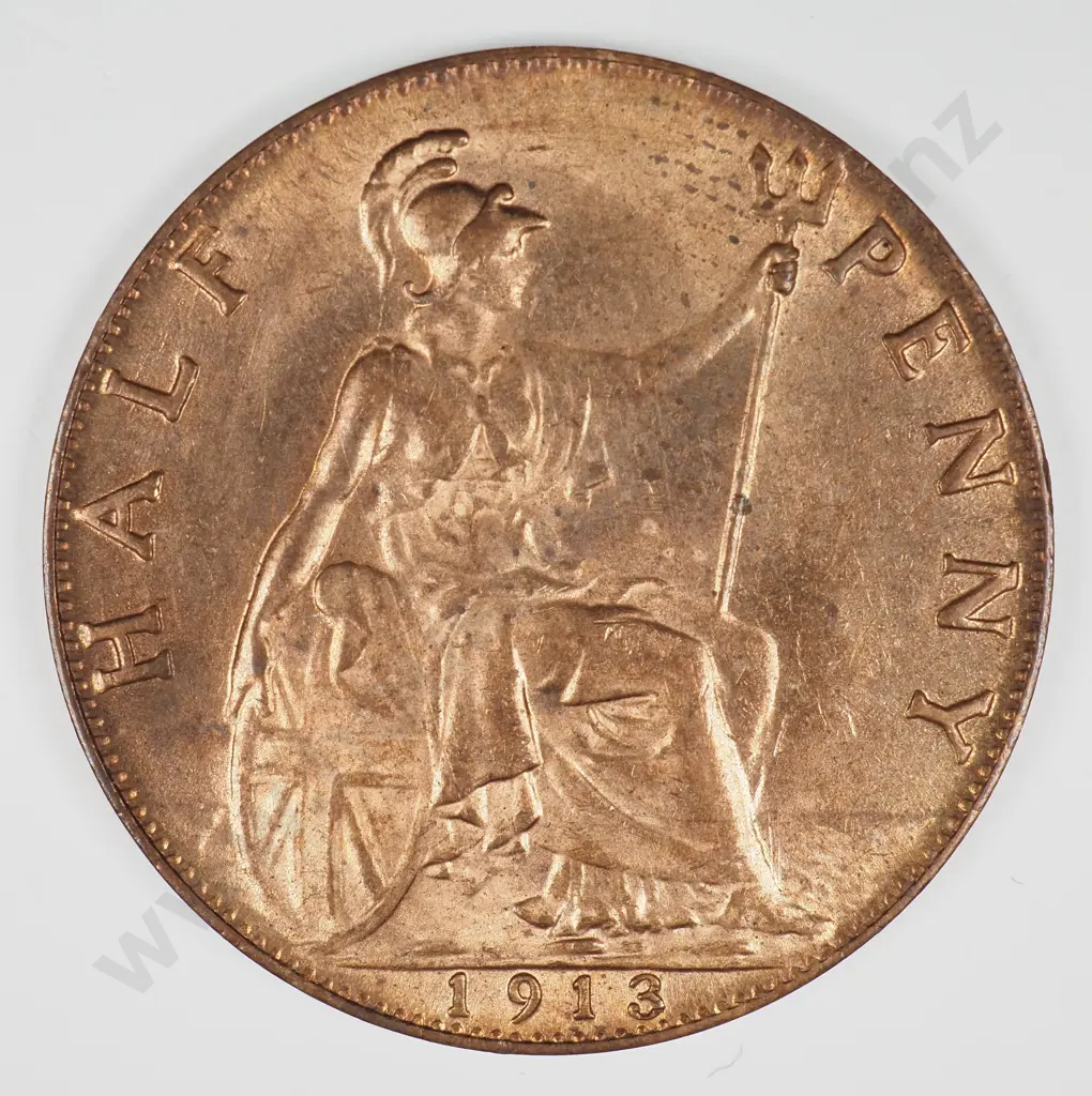 Halfpenny: 1913 - Uncirculated Image 1++