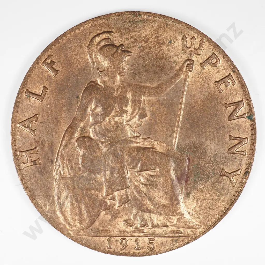 Halfpenny: 1915 - Almost Uncirculated Image 1++