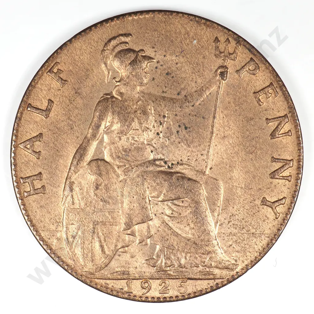 Halfpenny: 1925 - Almost Uncirculated Image 1++