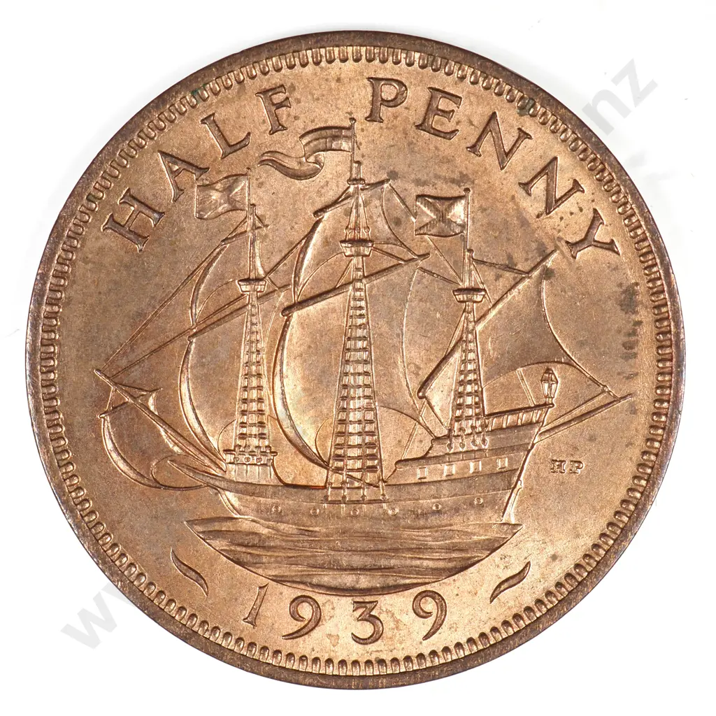 Halfpenny: 1939 - Uncirculated Image 1++