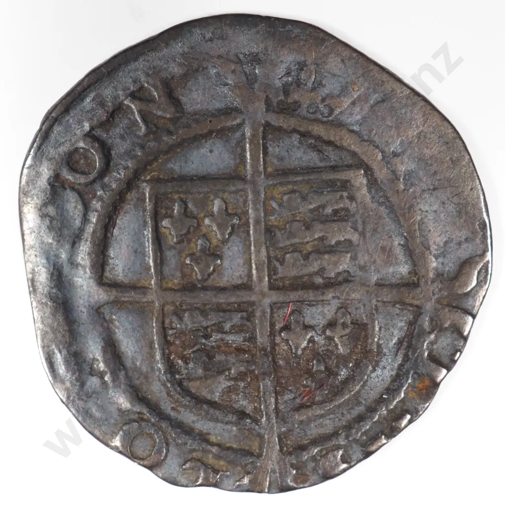 Penny: 1567-1570 Hammered Silver, Elizabeth I, Without Date - Fine Image 1++
