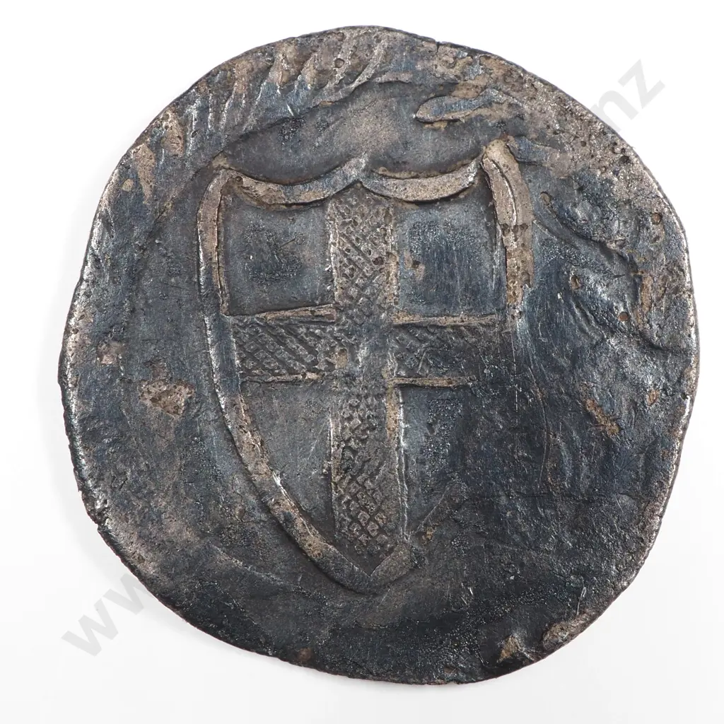 Penny: 1649-60 Hammered Silver - Fine Image 1++