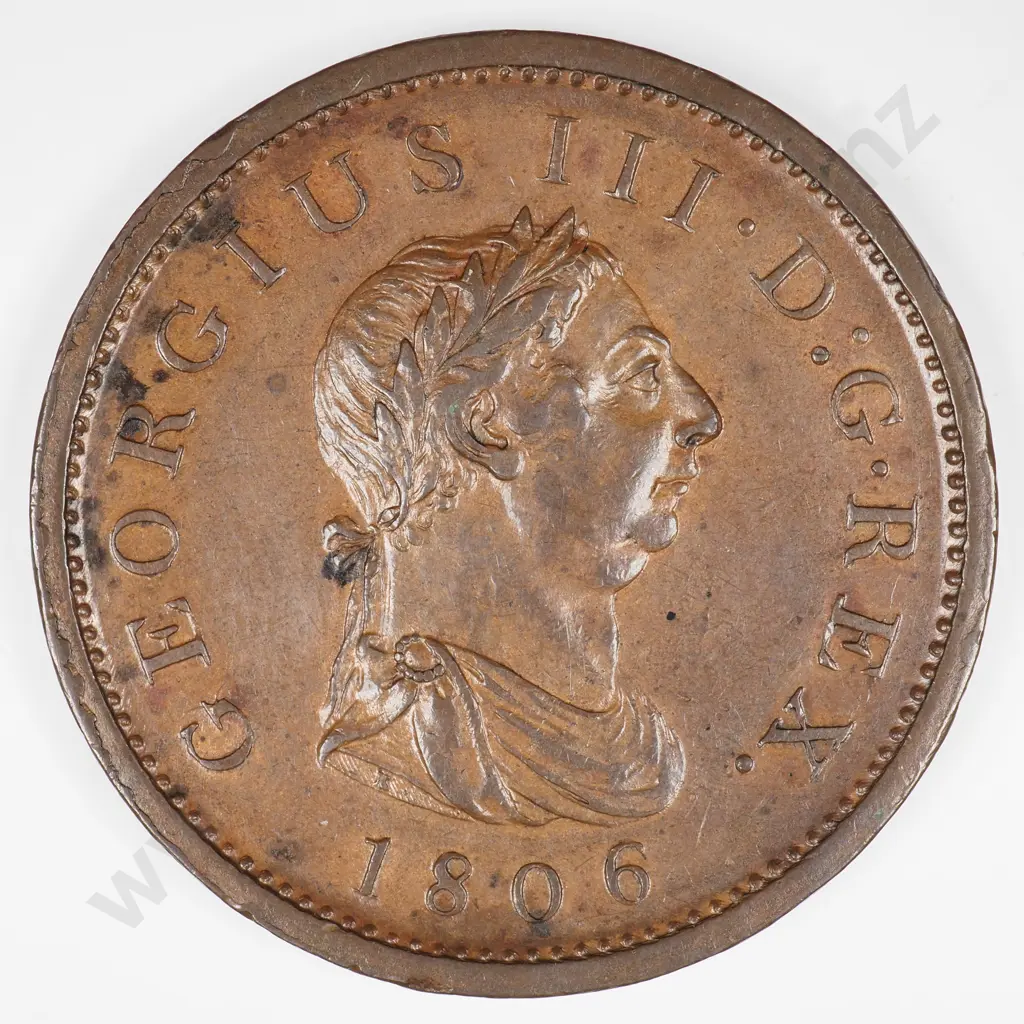 Penny: 1806 - Extremely Fine Image 1++