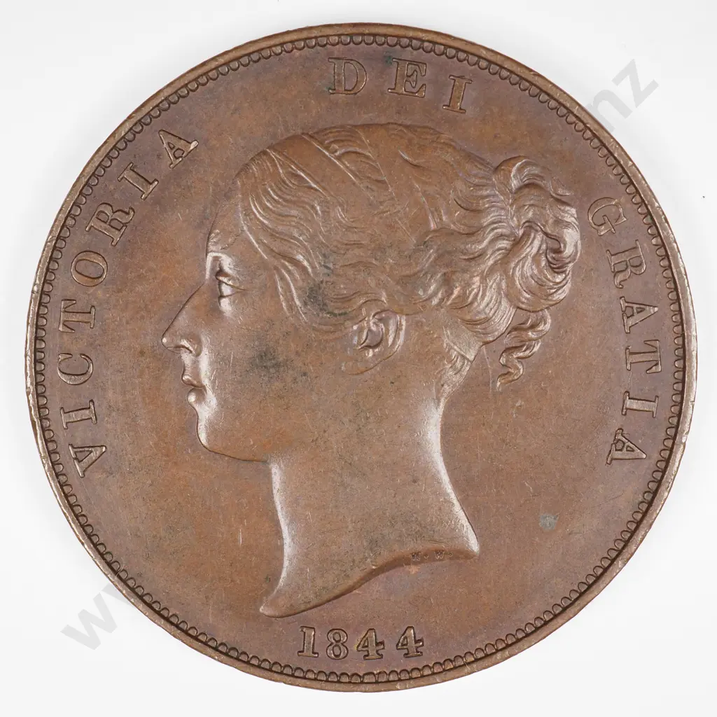 Penny: 1844 - Extremely Fine Image 1++