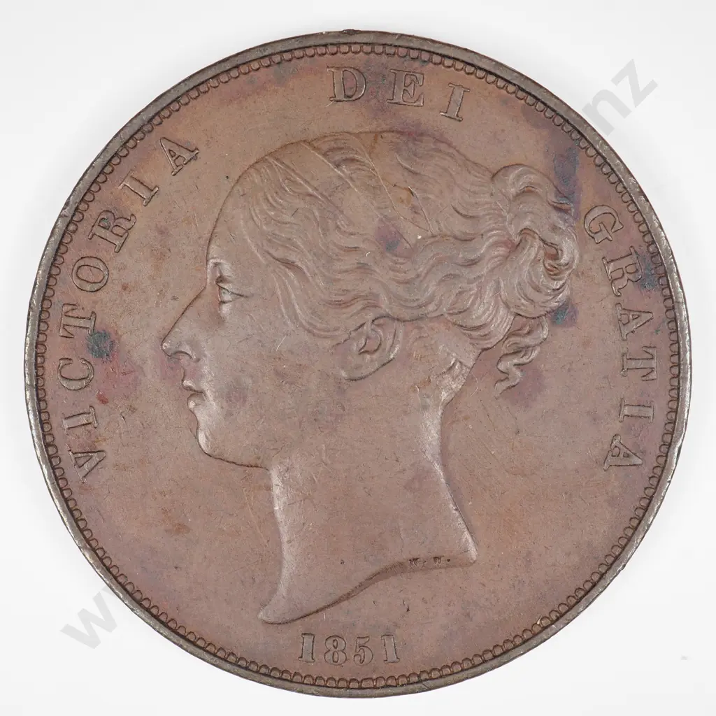 Penny: 1851 - Extremely Fine Image 1++