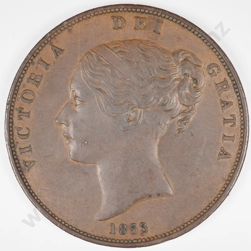 Penny: 1853 - Extremely Fine Image 1++