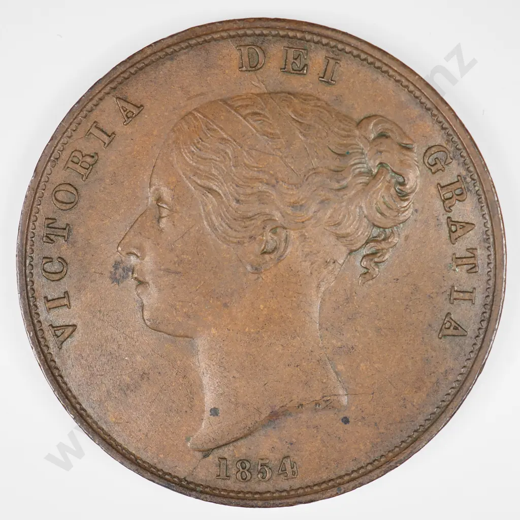 Penny: 1854 - Extremely Fine Image 1++