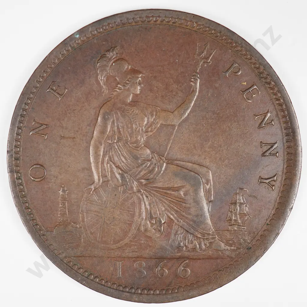 Penny: 1866 - Extremely Fine Image 1++