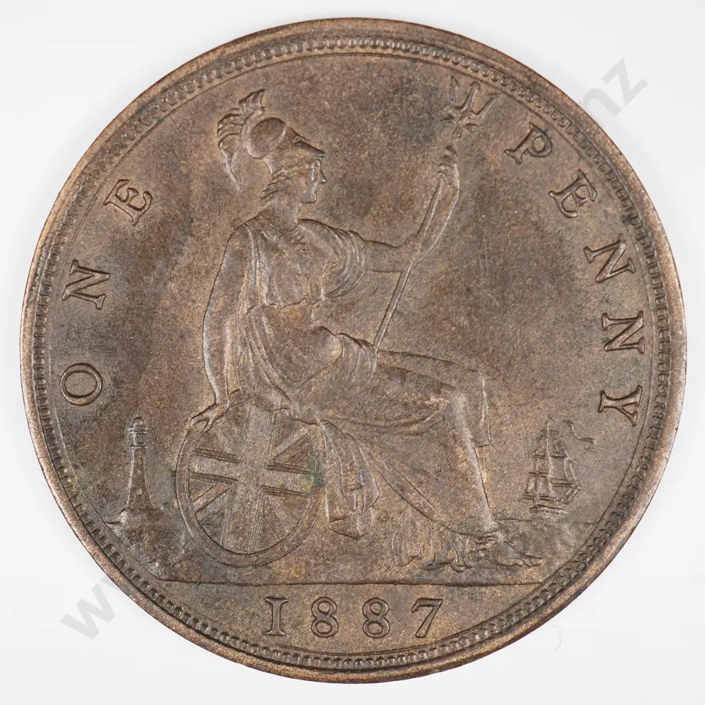 Penny: 1887 - Extremely Fine Image 1++