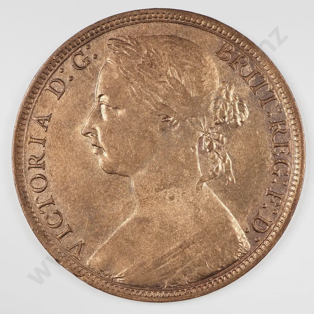 Penny: 1891 - Almost Uncirculated Image 1++