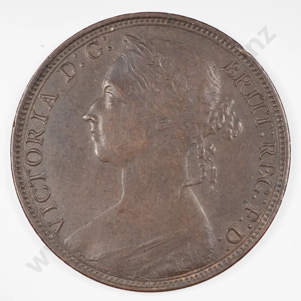 Penny: 1892 - Extremely Fine Image 1++