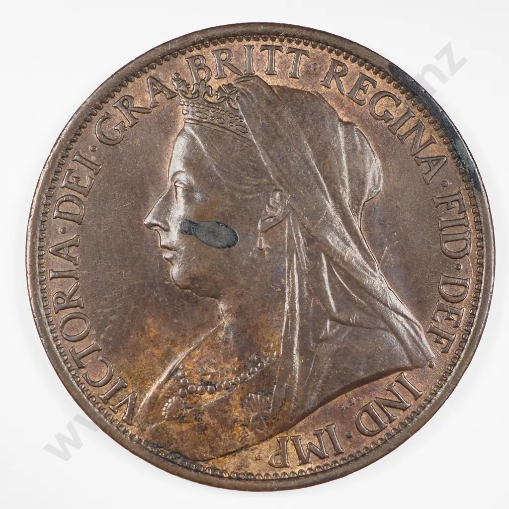 Penny: 1896 - Extremely Fine Image 1++