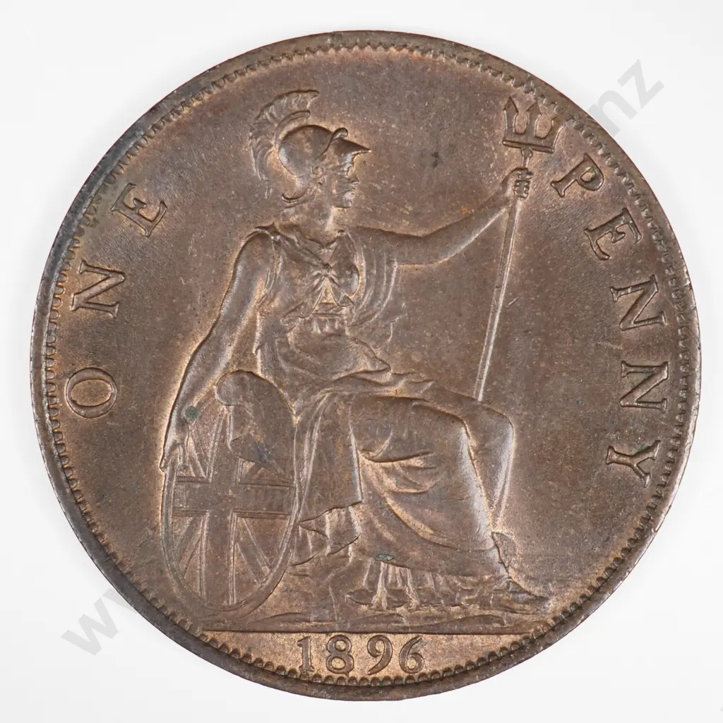 Penny: 1896 - Extremely Fine Image 1++
