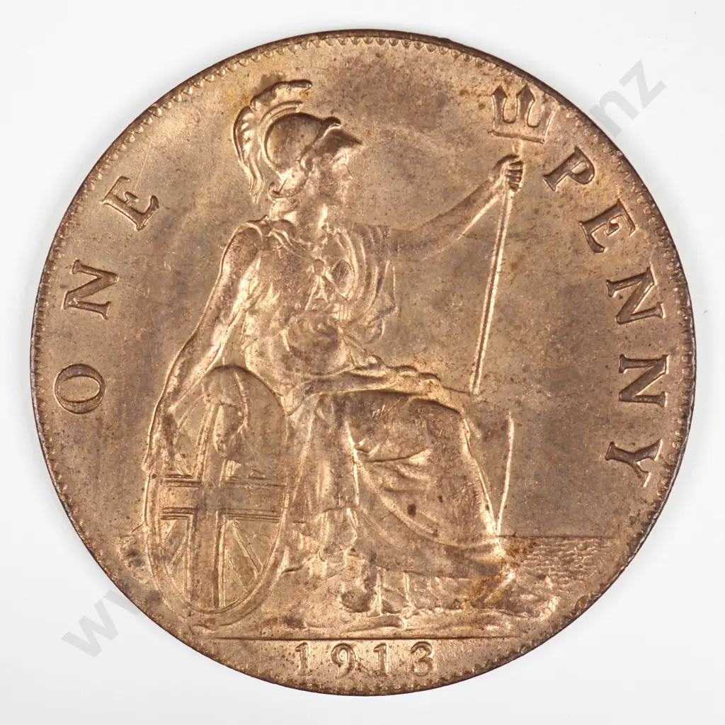 Penny: 1913 - Almost Uncirculated Image 1++