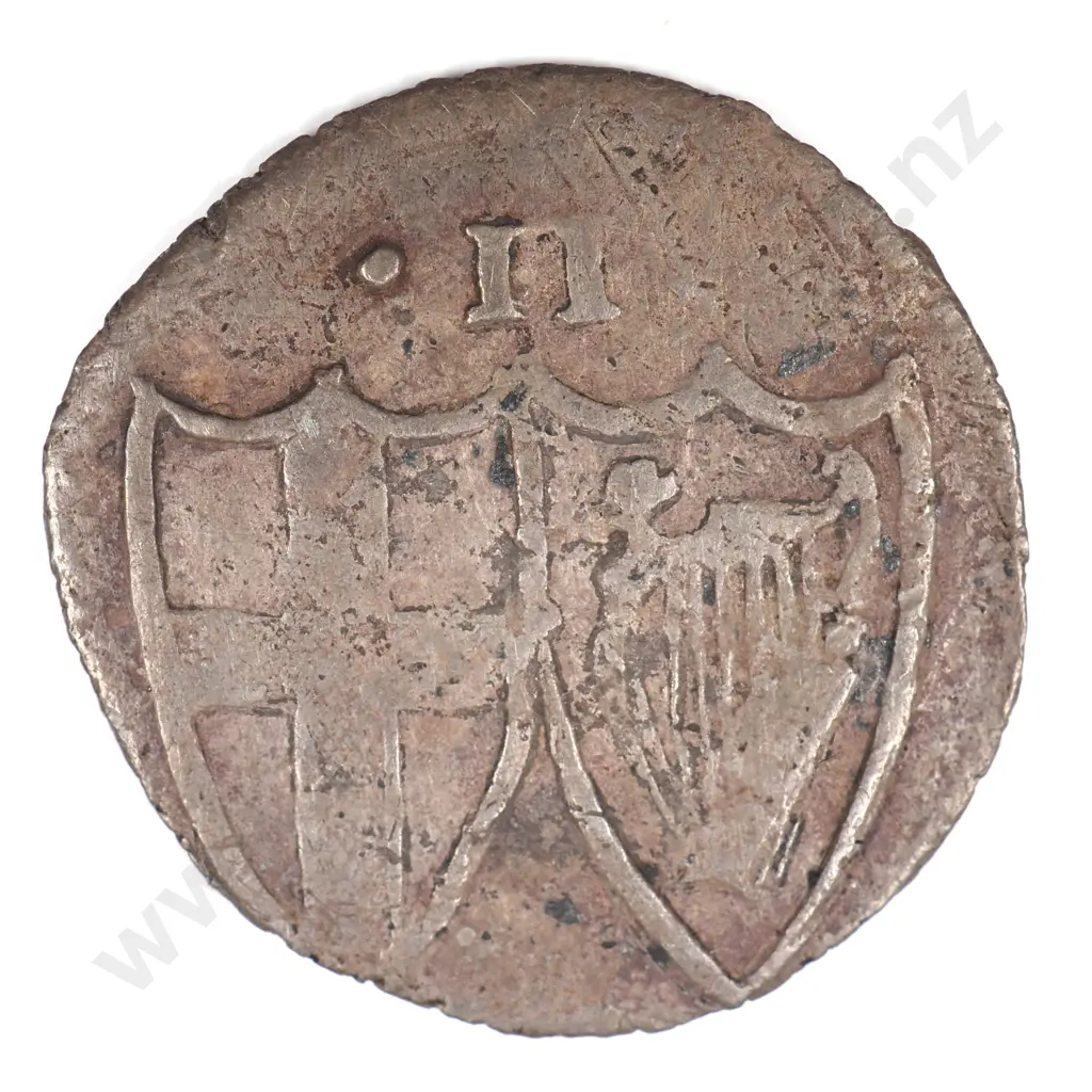 Half Groat & Twopence: 1649-60 ( No Date ), Commonwealth, Spink Number 3221 - Very Fine Image 1++