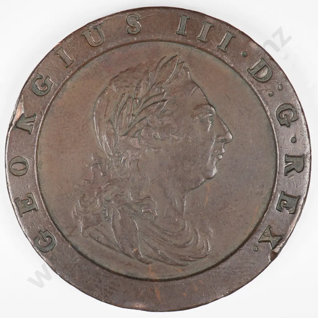 Half Groat & Twopence: 1797 Cartwheel - Very Fine Image 1++