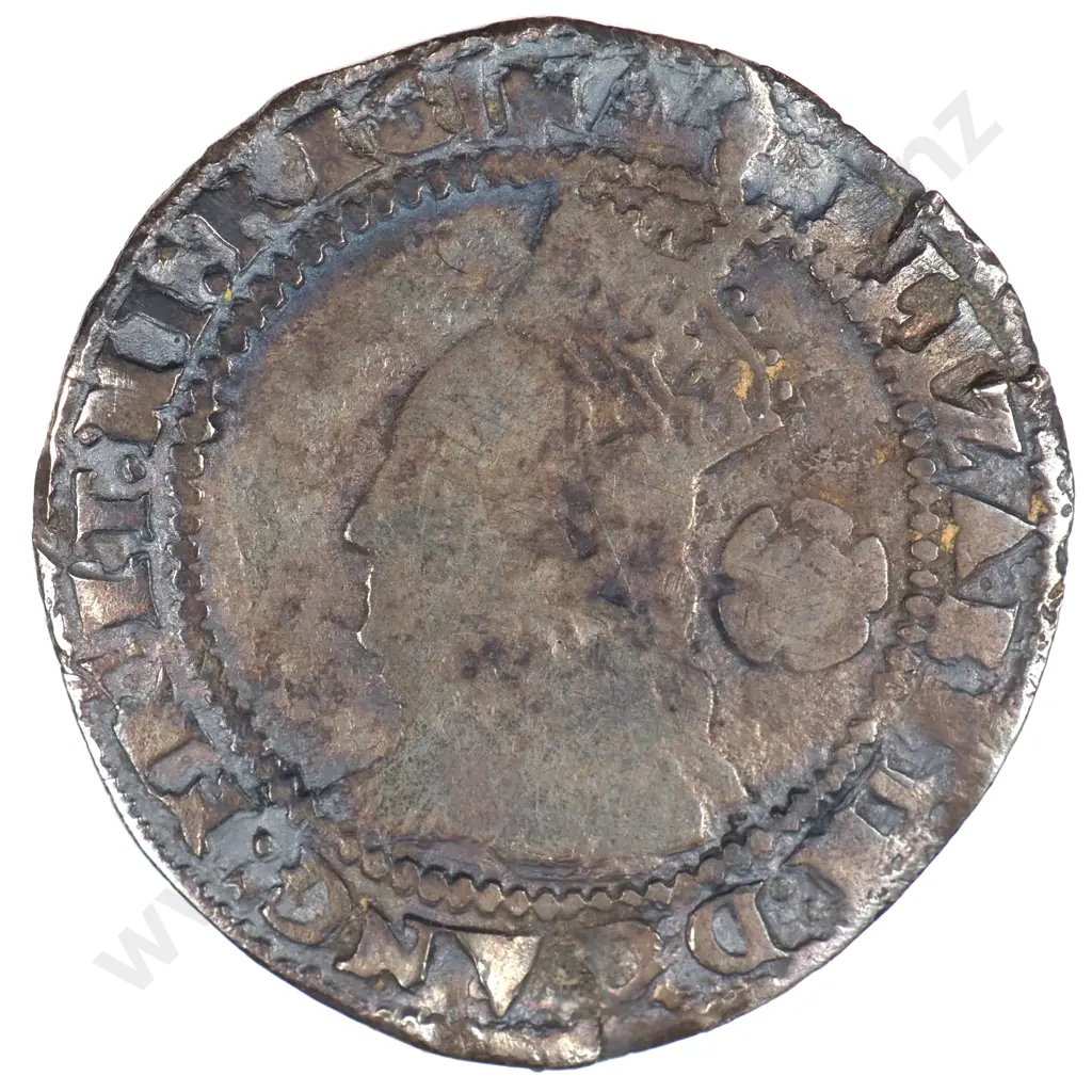 Threepence: 1573, Elizabeth I, Spink Number 2566 - Fine Image 1++
