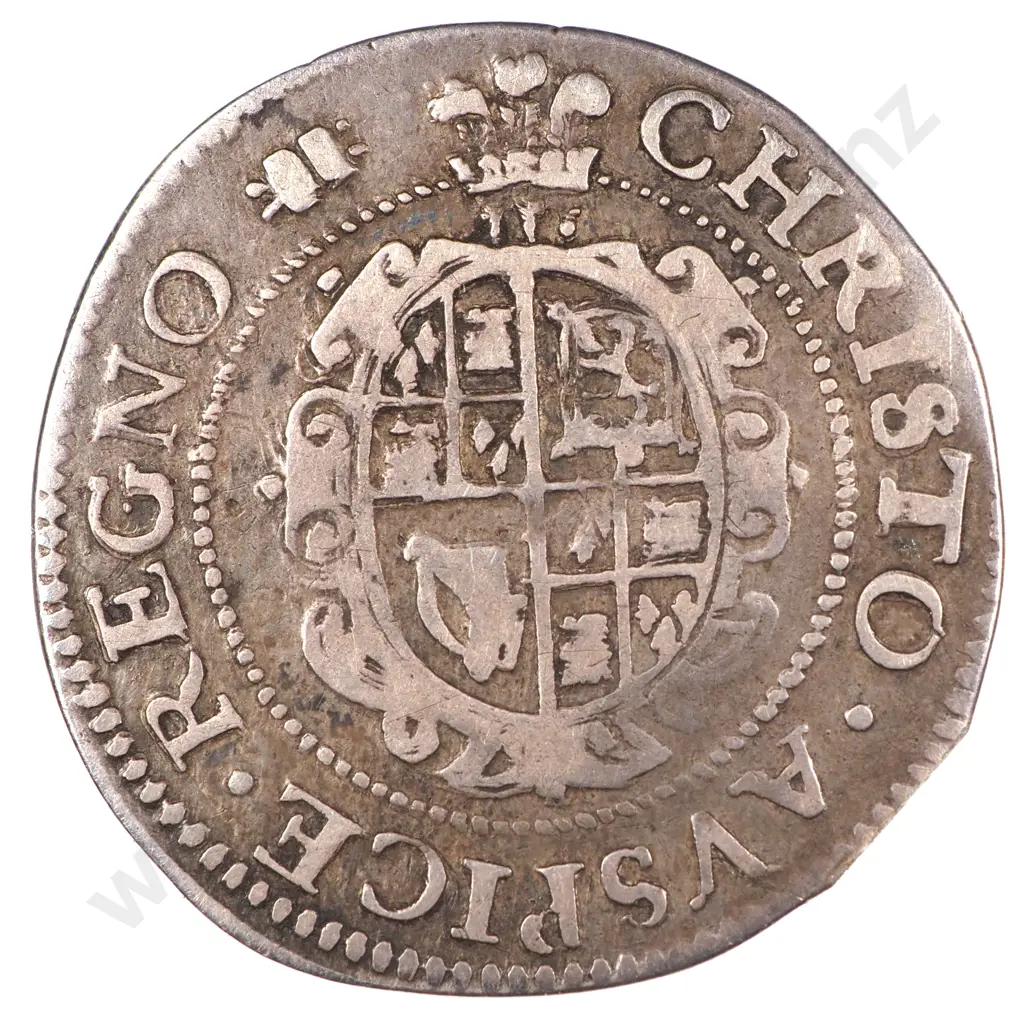 Threepence: 1638-39, Charles I, Mintmark Book, Spink Number 2894 - Fine Image 1++