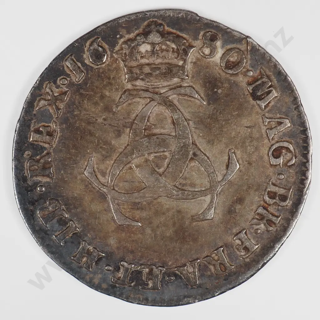 Threepence: 1680 - Very Fine Image 1++