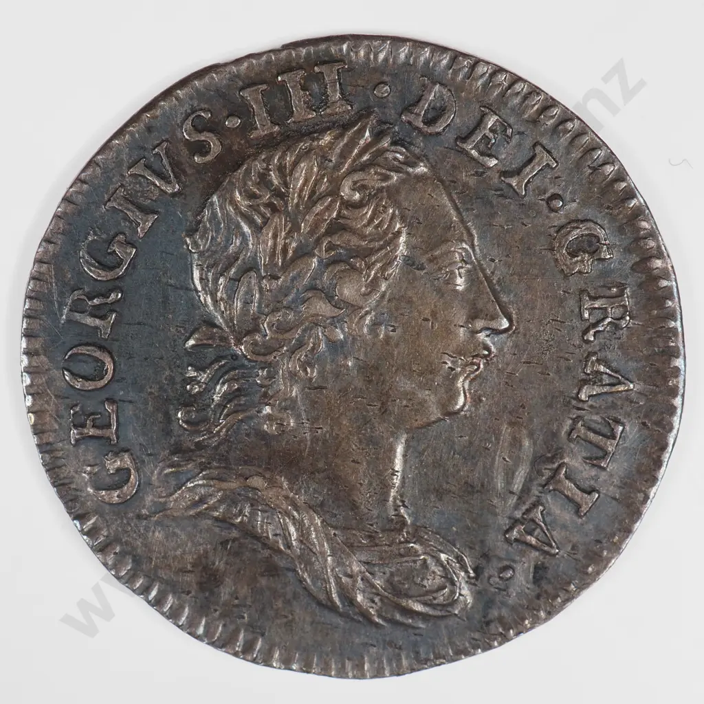 Threepence: 1762 - Extremely Fine Image 1++