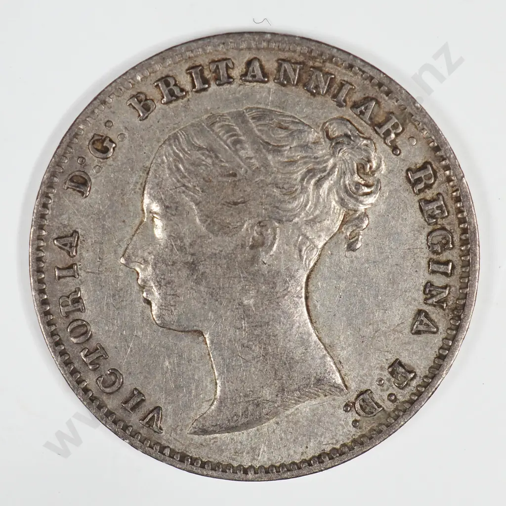 Threepence: 1843 - Very Fine Image 1++