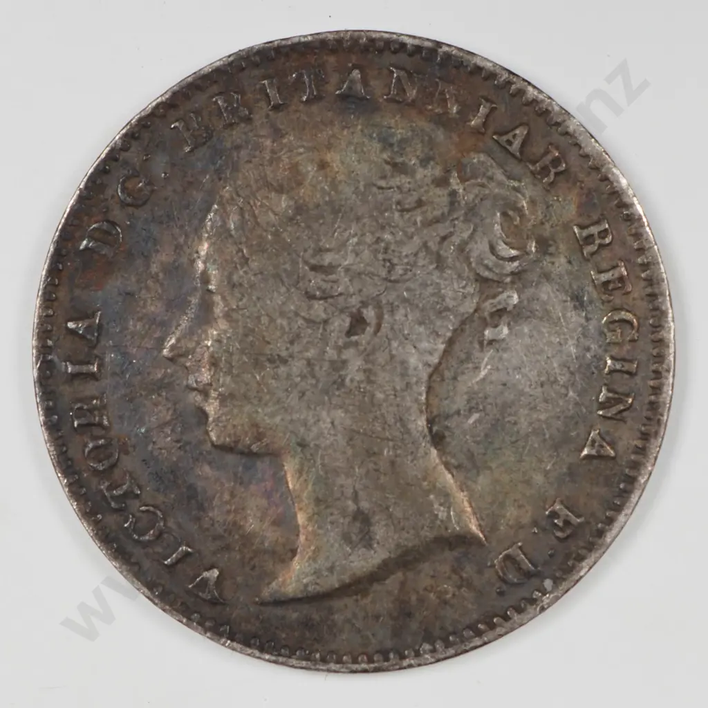 Threepence: 1861 - Fine Image 1++