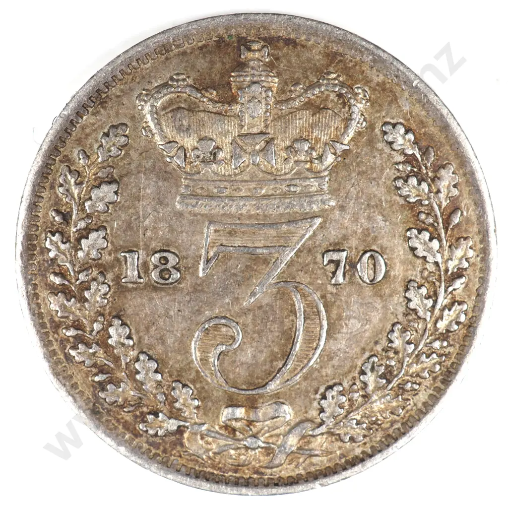 Threepence: 1879 - Extremely Fine Image 1++