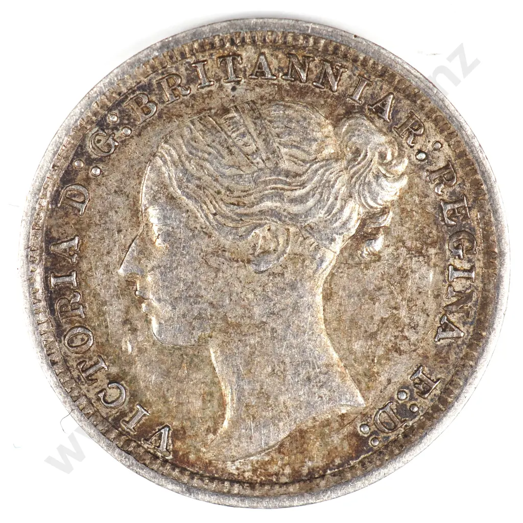Threepence: 1879 - Extremely Fine Image 1++