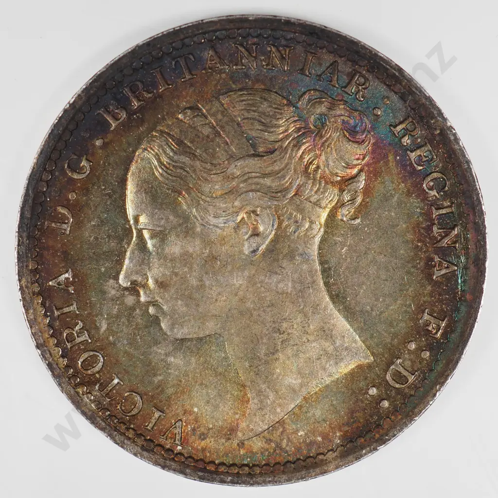 Threepence: 1886 - Uncirculated Image 1++