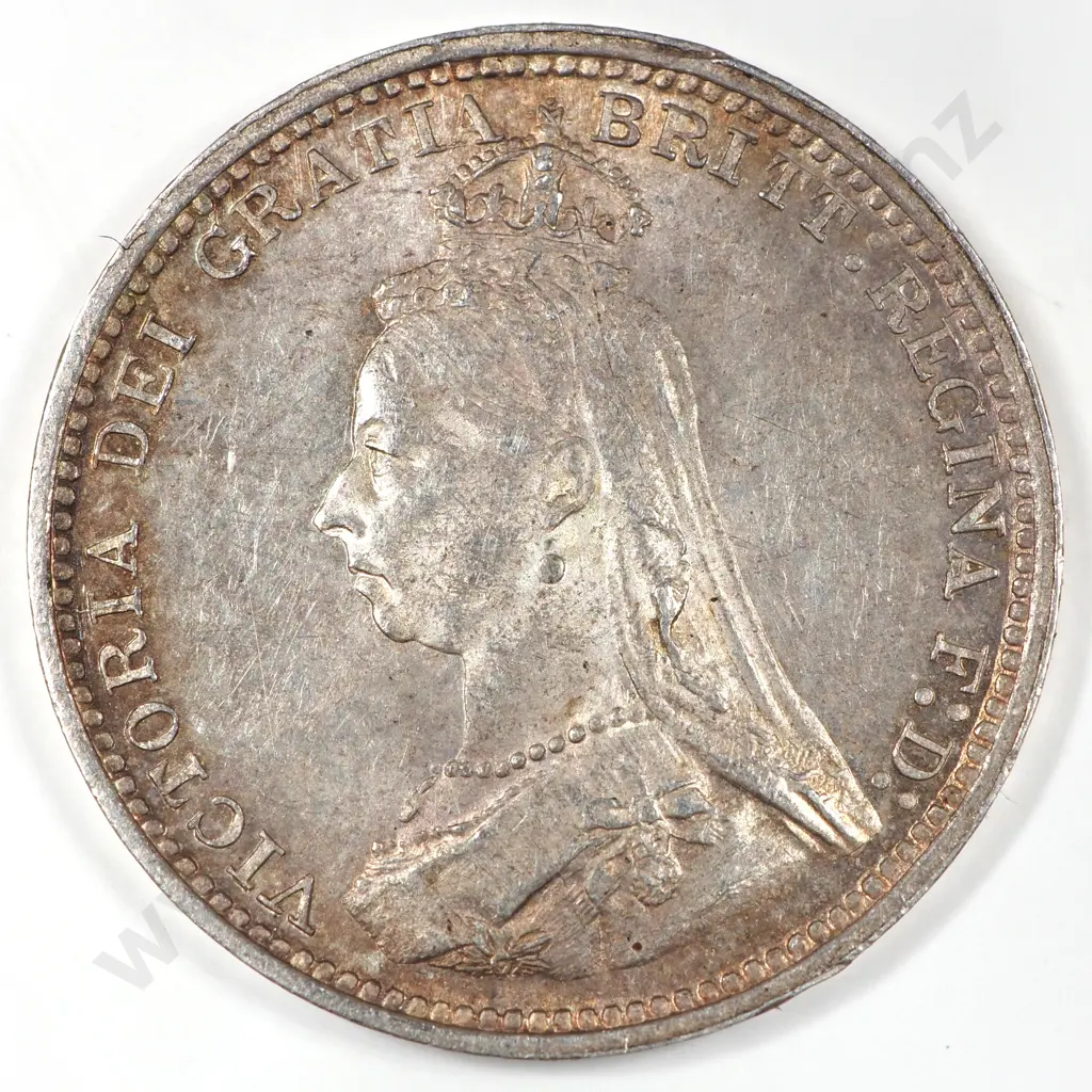 Threepence: 1888 - Almost Uncirculated Image 1++