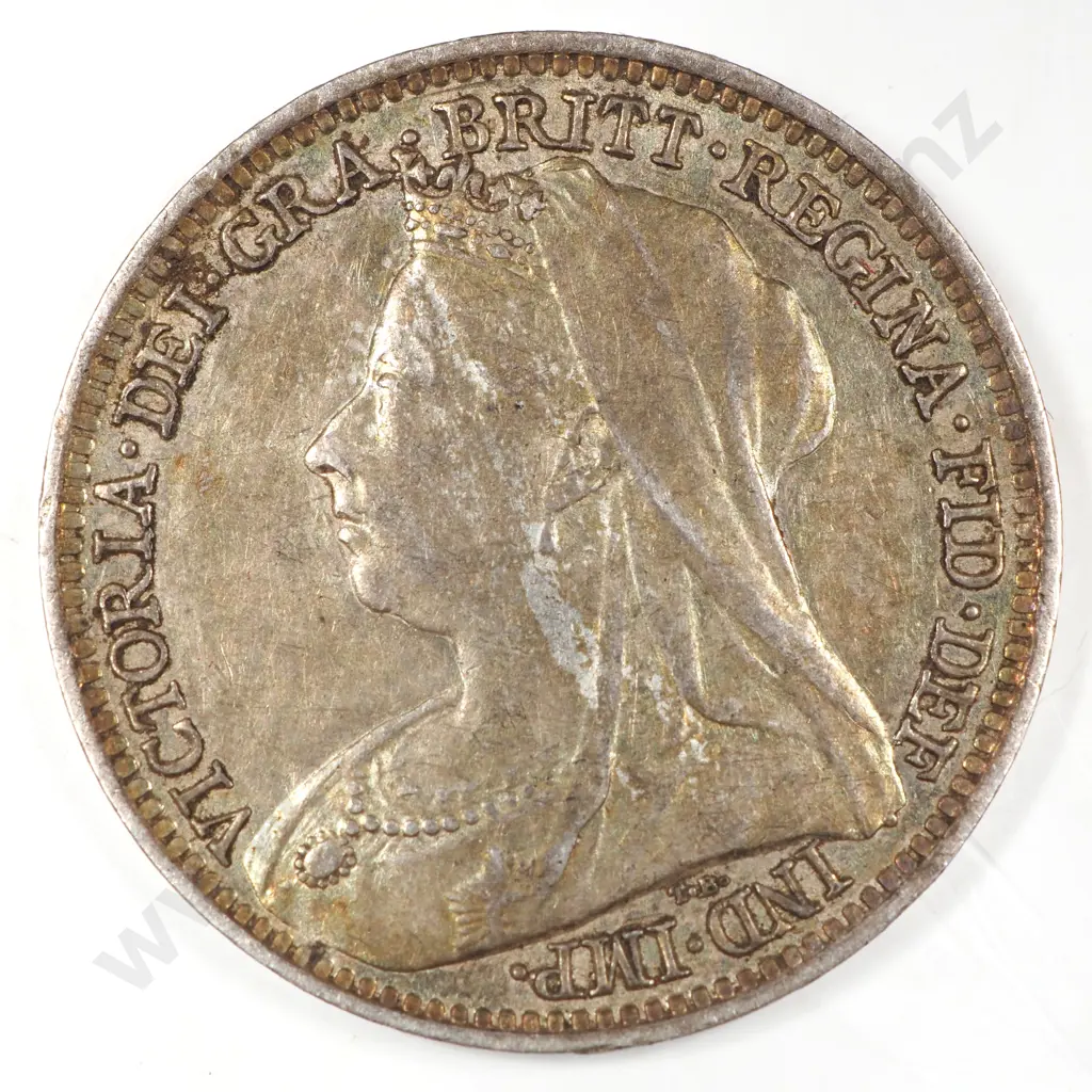 Threepence: 1896 - Extremely Fine Image 1++