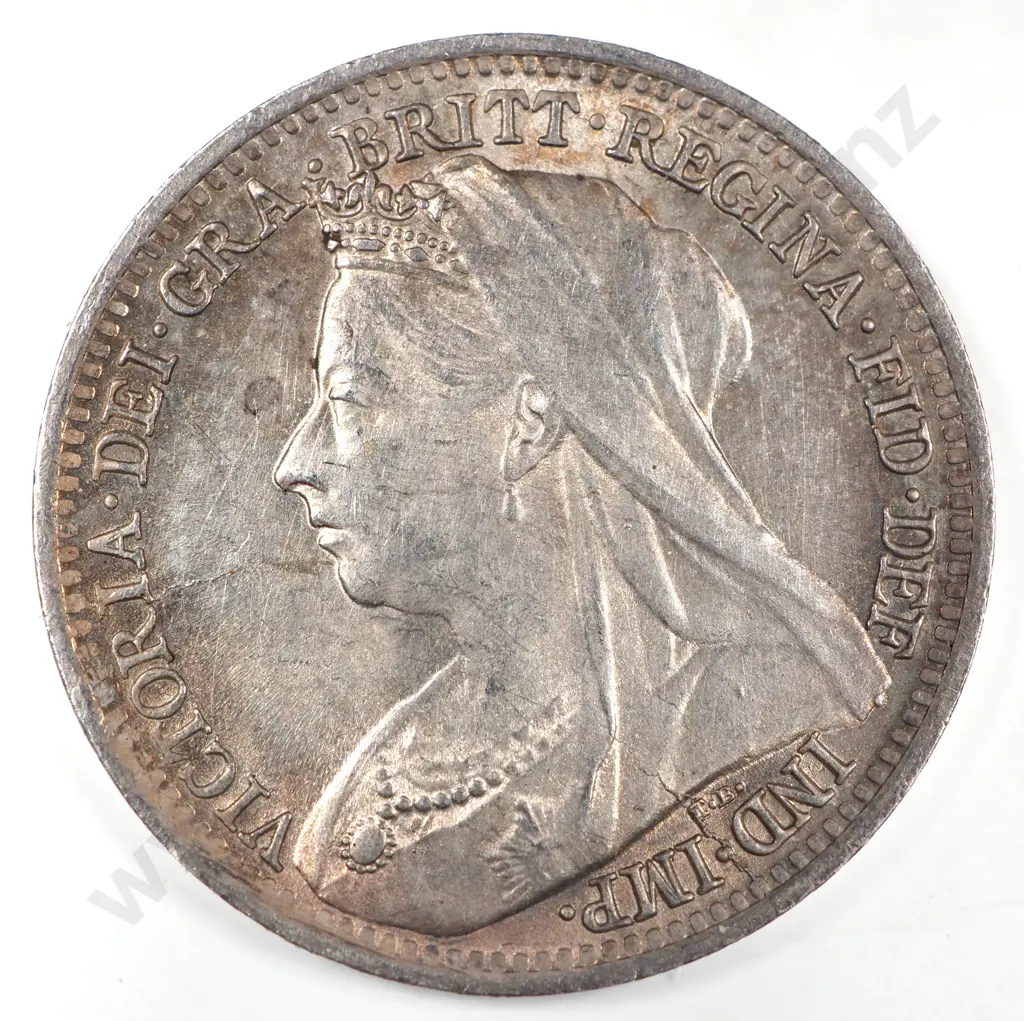 Threepence: 1897 - Uncirculated Image 1++