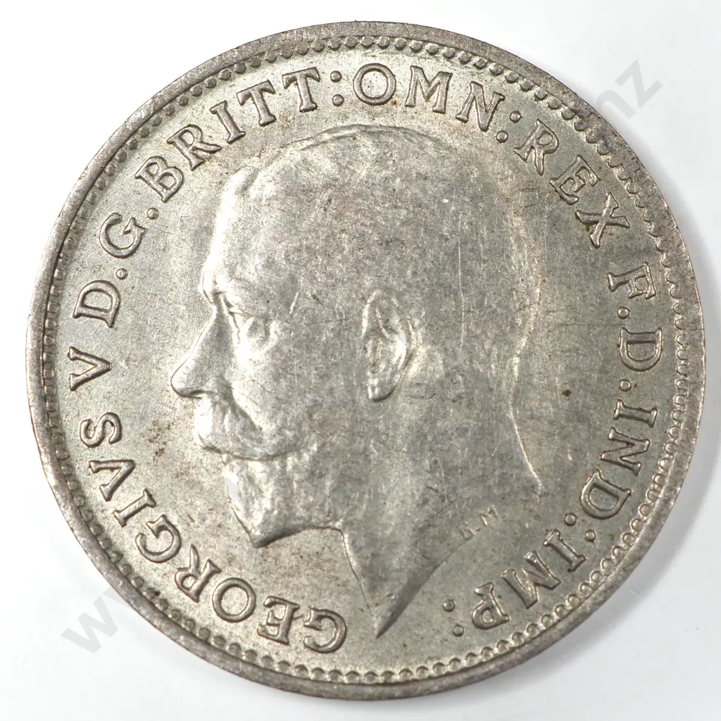 Threepence: 1922 - Almost Uncirculated Image 1++