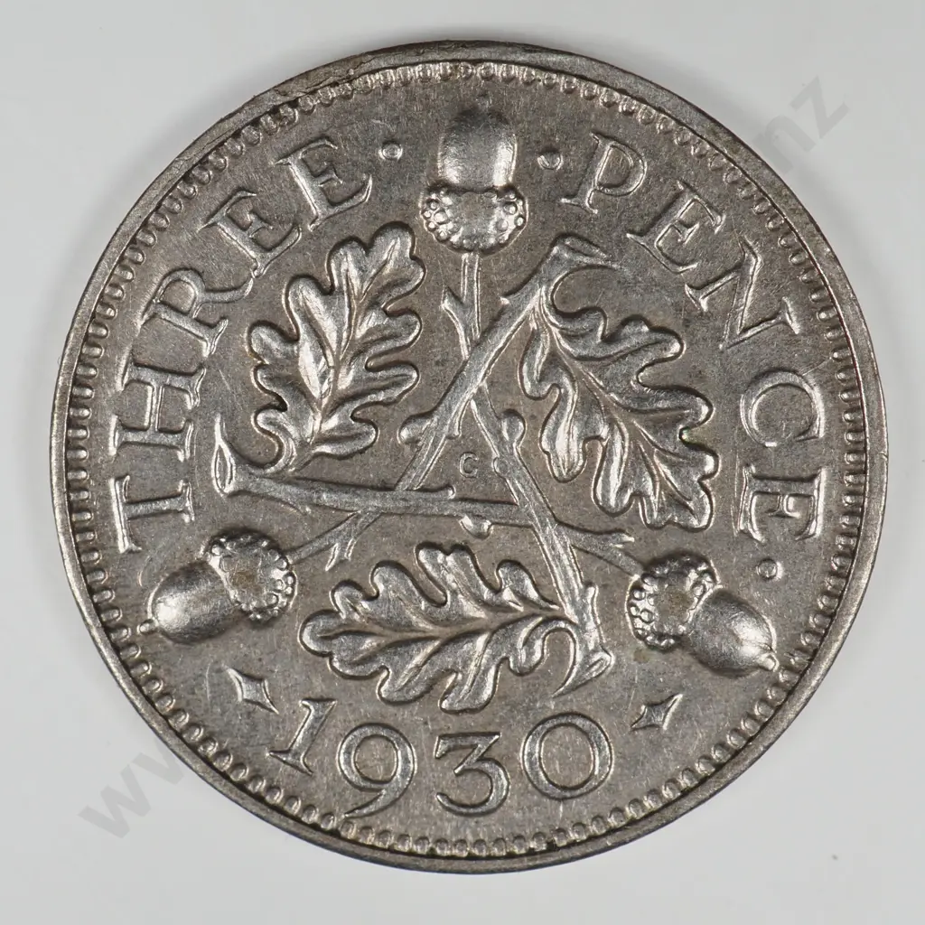 Threepence: 1930 - Extremely Fine Image 1++