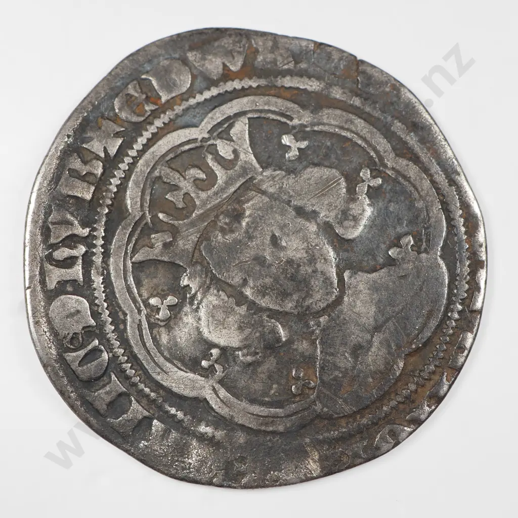 Groat & Fourpence: 1369-77, Edward III, Spink Number 1637 - Fine Image 1++