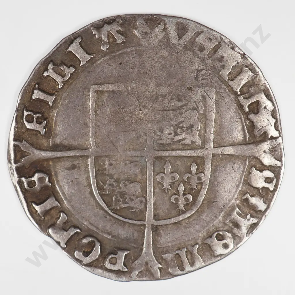 Groat & Fourpence: 1553-54, Mary I, Spink Number 2492 - Very Good Image 1++