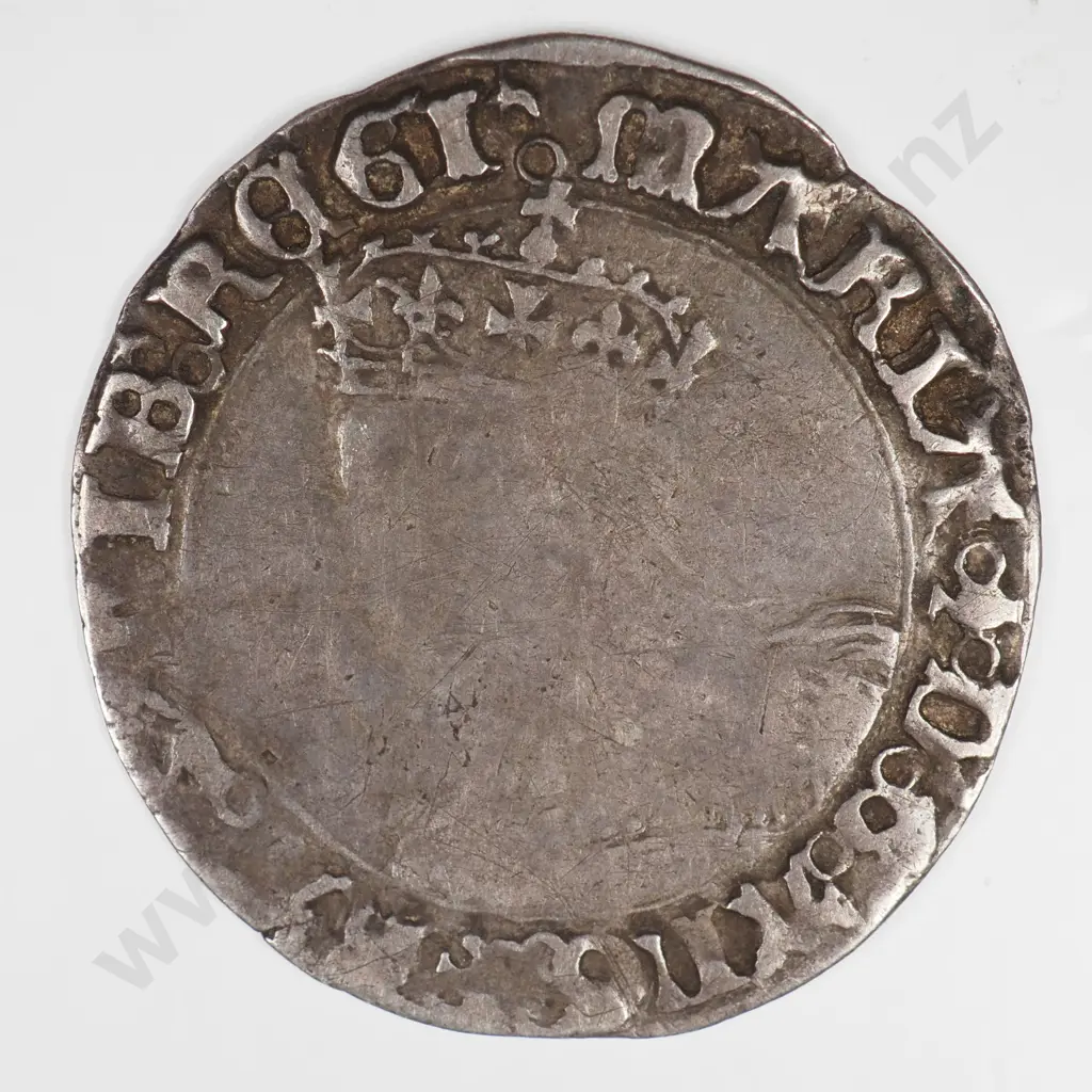 Groat & Fourpence: 1553-54, Mary I, Spink Number 2492 - Very Good Image 1++